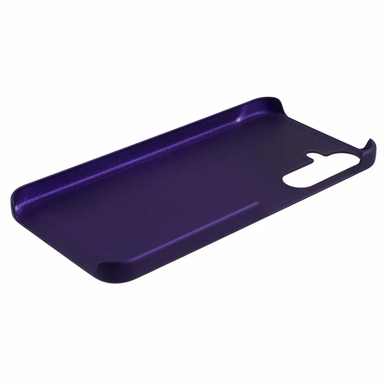 Для Samsung Galaxy A55 5G Hard PC Case Anti-scratch Rubberized Phone Cover - Purple
