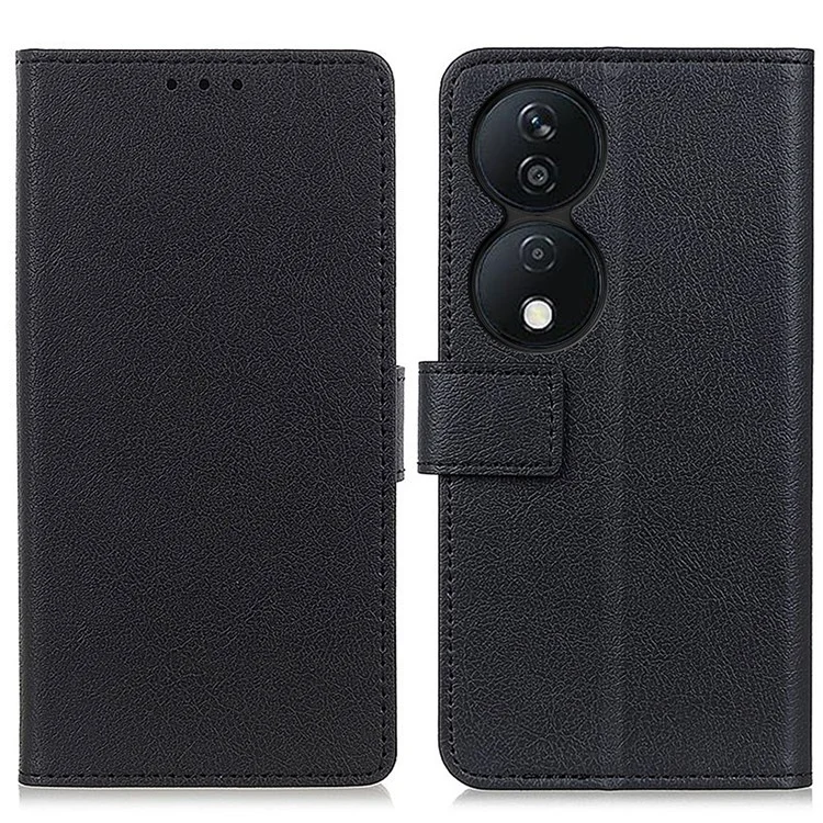 For Honor X7b 4G / 90 Smart / Play 50 Plus 5G Custodia Portafoglio Slot per Schede in Pelle PU - Nero