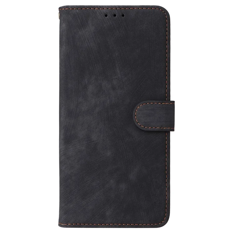 Pour Samsung Galaxy S24 Ultra Coque en cuir PU Wallet RFID Blocking Phone Cover - Noir