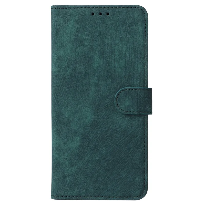 For Xiaomi Redmi 13C 5G / Redmi 13R 5G / Poco M6 5G Case RFID Blocking Leather Phone Shell with Wrist Strap - Green