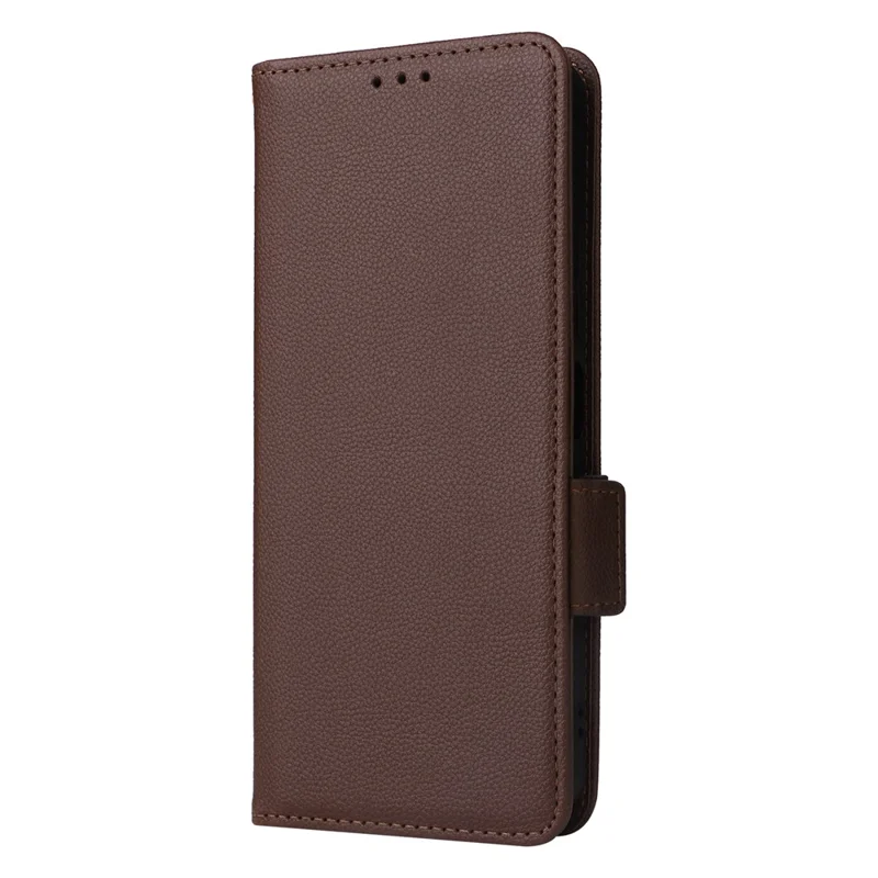 Для Xiaomi Redmi 13C 5G / Redmi 13R 5G / Poco M6 5G Чехол с ремешком для запястья Кожаный чехол для мобильного телефона - Коричневый