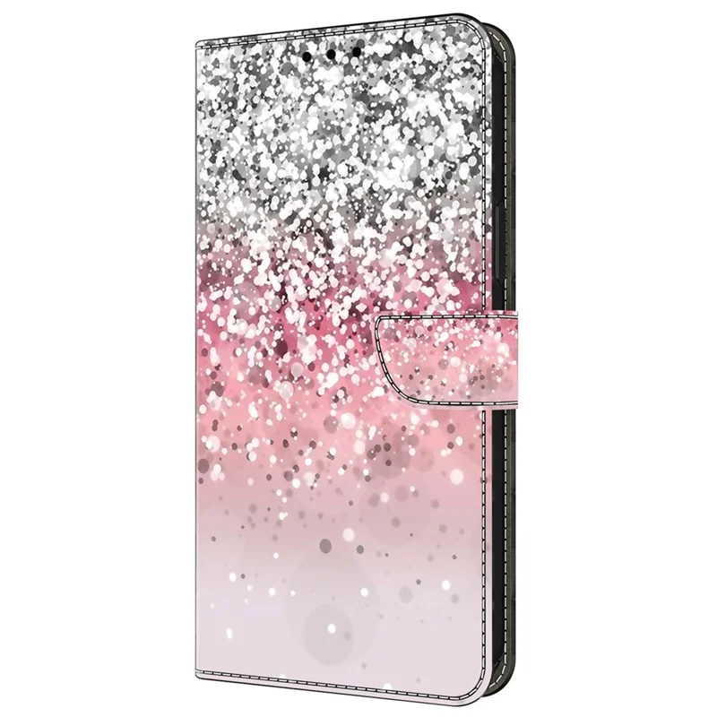 For Samsung Galaxy A25 5G (Global) (161.0 x 76.5 x 8.3mm) Case Printed 3D Pattern Leather Phone Cover - Gradient