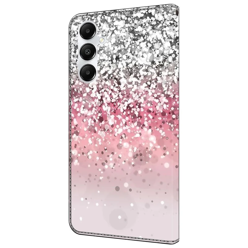For Samsung Galaxy A25 5G (Global) (161.0 x 76.5 x 8.3mm) Case Printed 3D Pattern Leather Phone Cover - Gradient