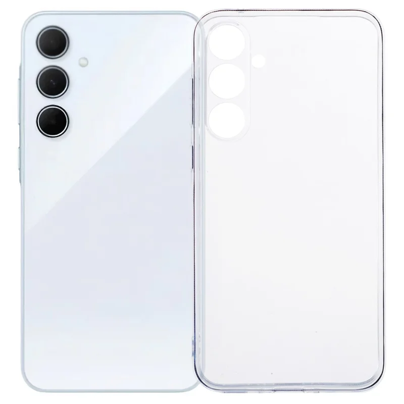 For Samsung Galaxy A35 5G TPU Case Clear Watermark-free 2.0mm Phone Cover