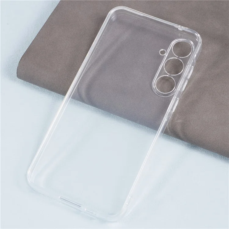 Для Samsung Galaxy A55 5G Clear Case Soft TPU Watermark-free 2.0mm Phone Shell