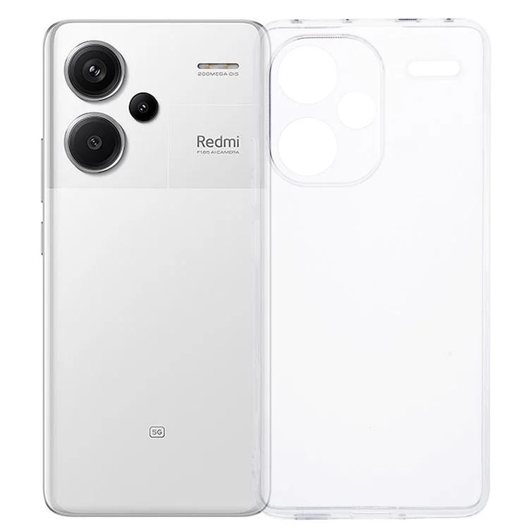 For Xiaomi Redmi Note 13 Pro+ 5G Phone Case Watermark-free Clear Scratch-proof Shell