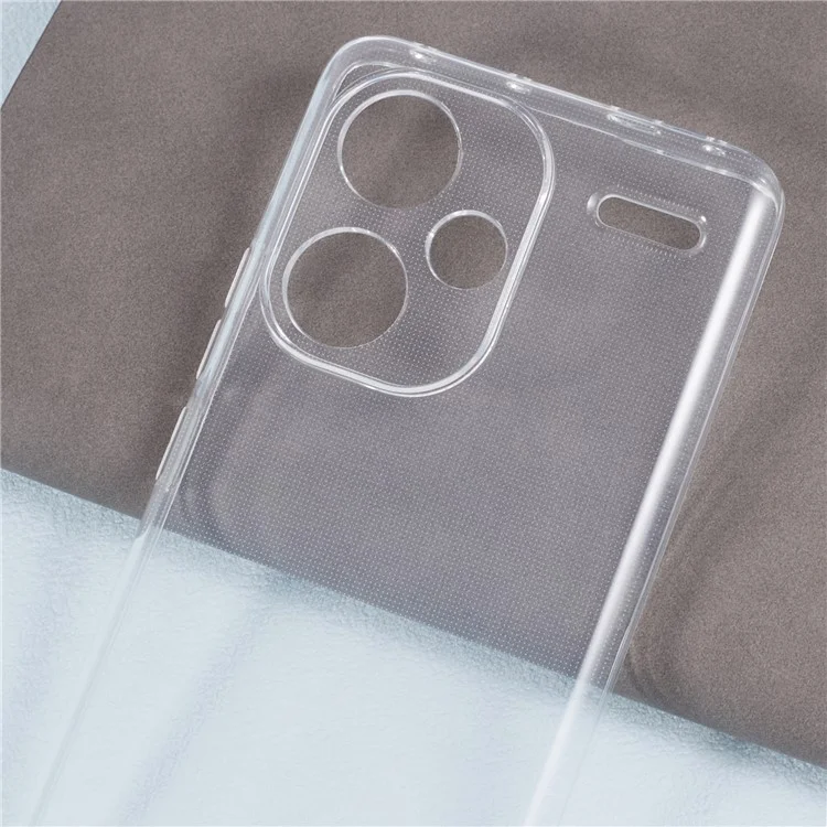 For Xiaomi Redmi Note 13 Pro+ 5G Phone Case Watermark-free Clear Scratch-proof Shell