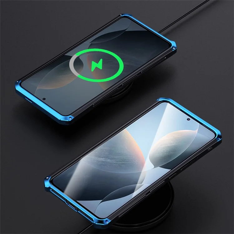 ELEMENT BOX Für Xiaomi Poco F6 Pro 5G / Redmi K70 5G / K70 Pro 5G Handyhülle Anti-Drop Cover - Schwarz / Blau
