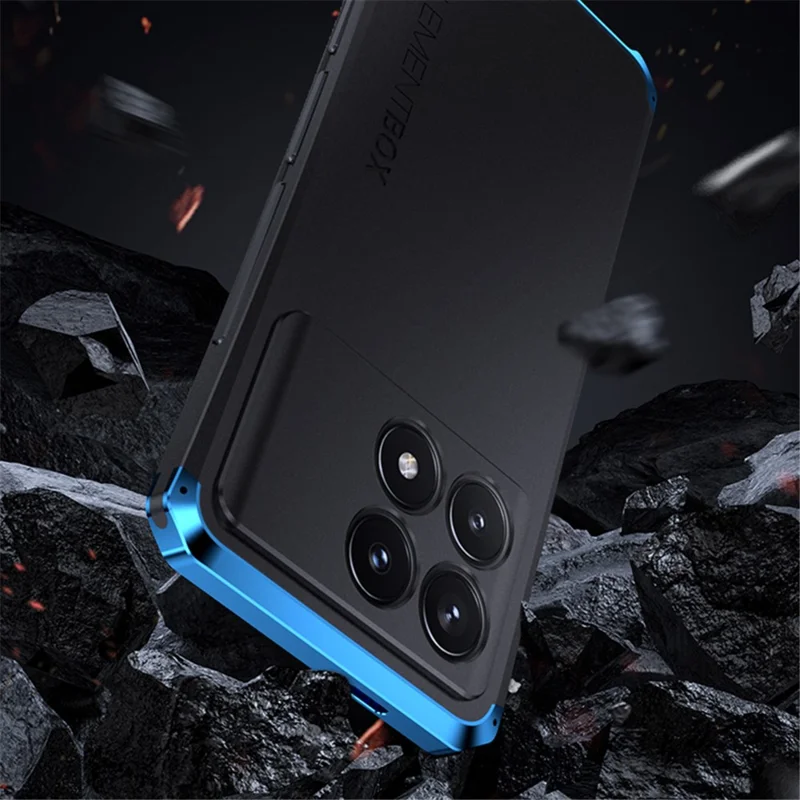 ELEMENT BOX For Xiaomi Poco F6 Pro 5G / Redmi K70 5G / K70 Pro 5G Phone Case Anti-Drop Cover - Black