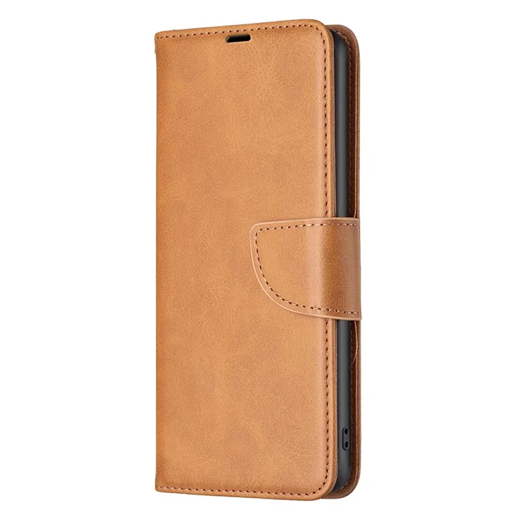 For Oppo Find X7 Ultra Case Leather Solid Color Phone Cover with Wrist Strap - Yellow
