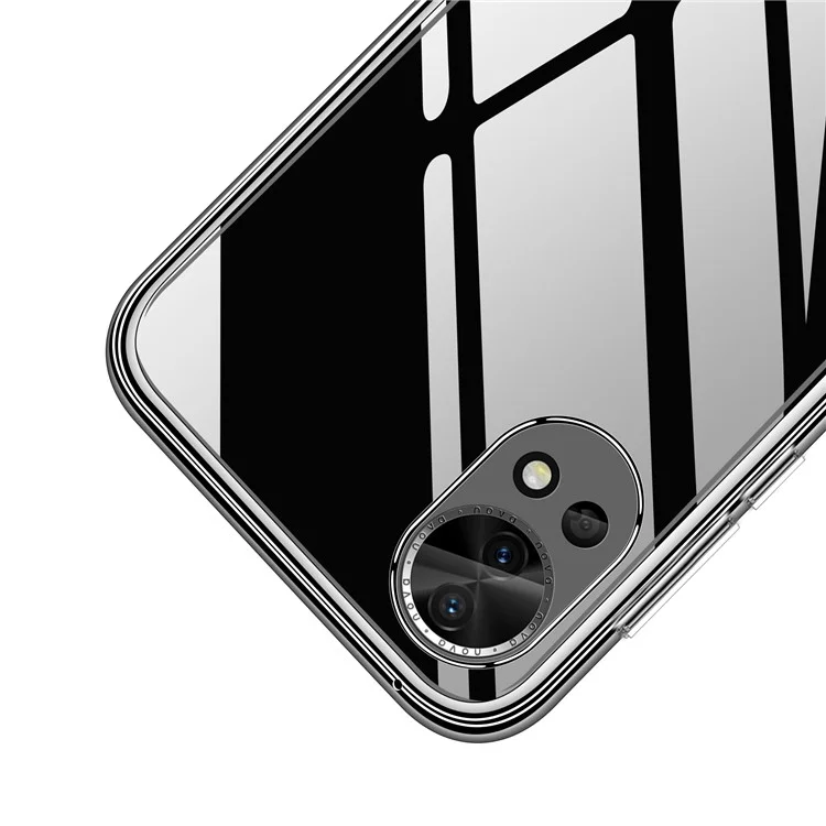Étui pour téléphone MOFI pour Huawei nova 12 5G, étui de protection transparent en TPU souple