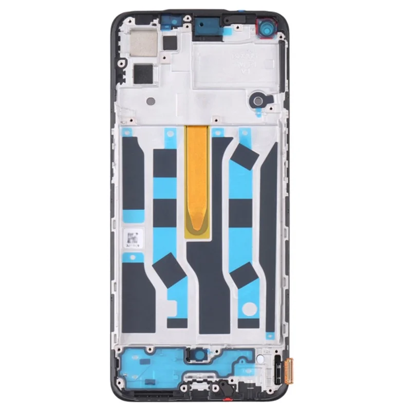 For Oppo Reno5 4G / Reno5 K Grade C OLED Screen and Digitizer Assembly + Frame Spare Part (without Logo)