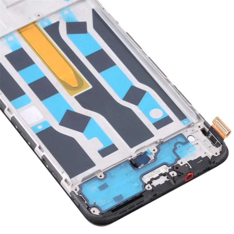 Pour Oppo Reno5 4G / Reno5 K Pièce de remplacement OEM de qualité S pour l'écran OLED et l'assemblage du numériseur + cadre (sans logo)