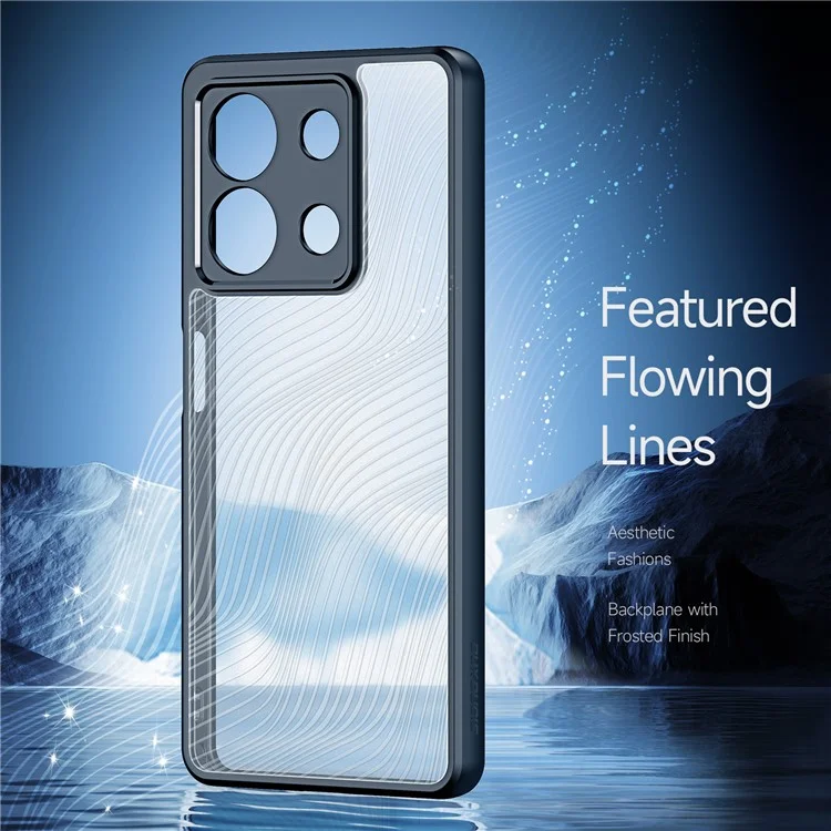 DUX DUCIS Aimo Series For Xiaomi Redmi Note 13 5G Case Shockproof Back Cover (REACH Certification) - Black
