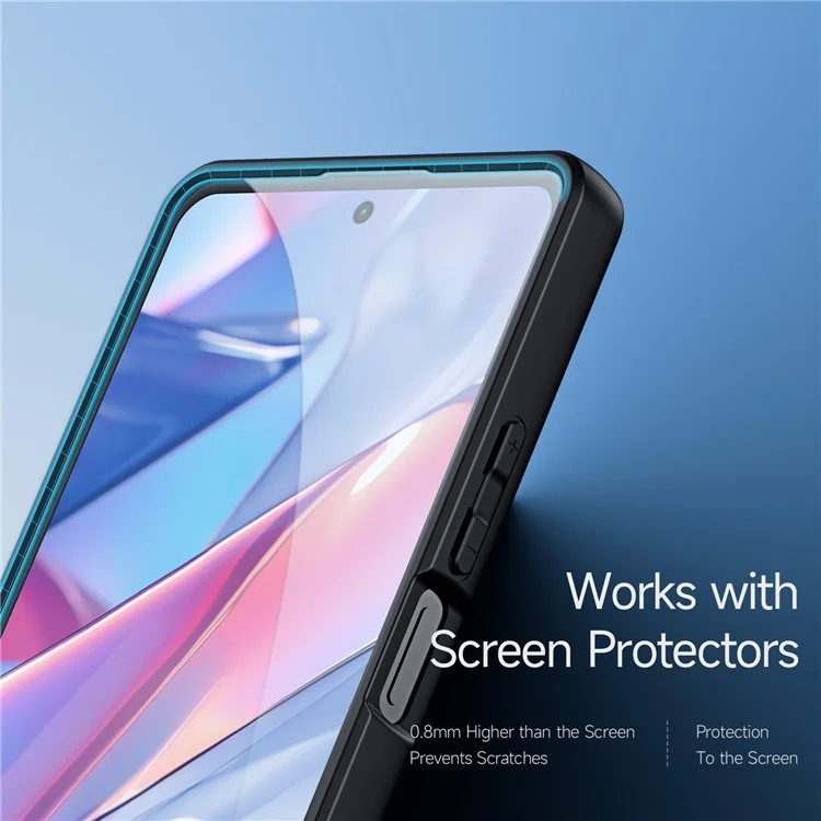 DUX DUCIS Aimo Series For Xiaomi Redmi Note 13 5G Case Shockproof Back Cover (REACH Certification) - Black