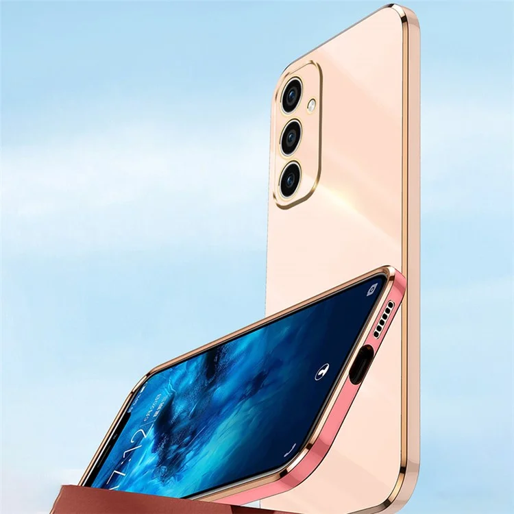 XINLI для Samsung Galaxy A55 5G Чехол Мягкий TPU Противоударный Задняя Крышка - Бирюзовый