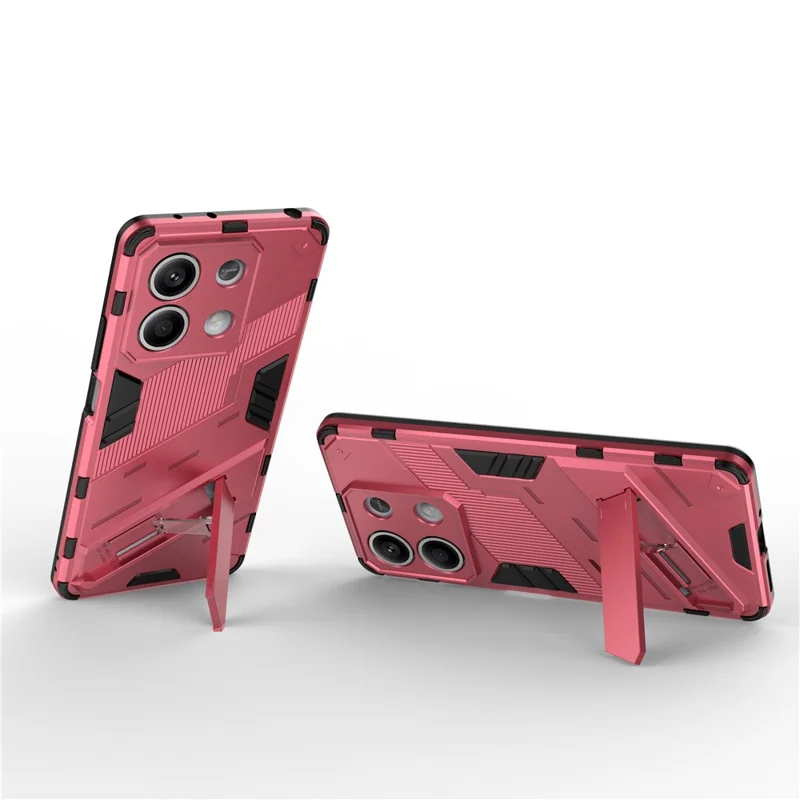 For Xiaomi Redmi Note 13 5G / Note 13 5G (China) Case Kickstand Protective Phone Cover - Rose