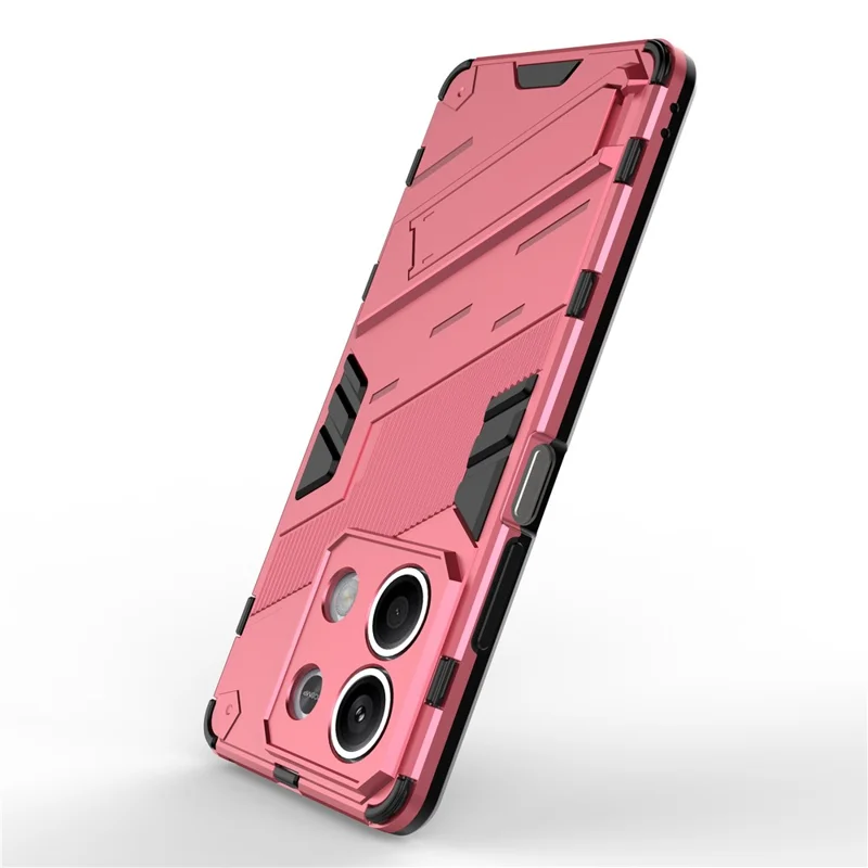 For Xiaomi Redmi Note 13 5G / Note 13 5G (China) Case Kickstand Protective Phone Cover - Rose