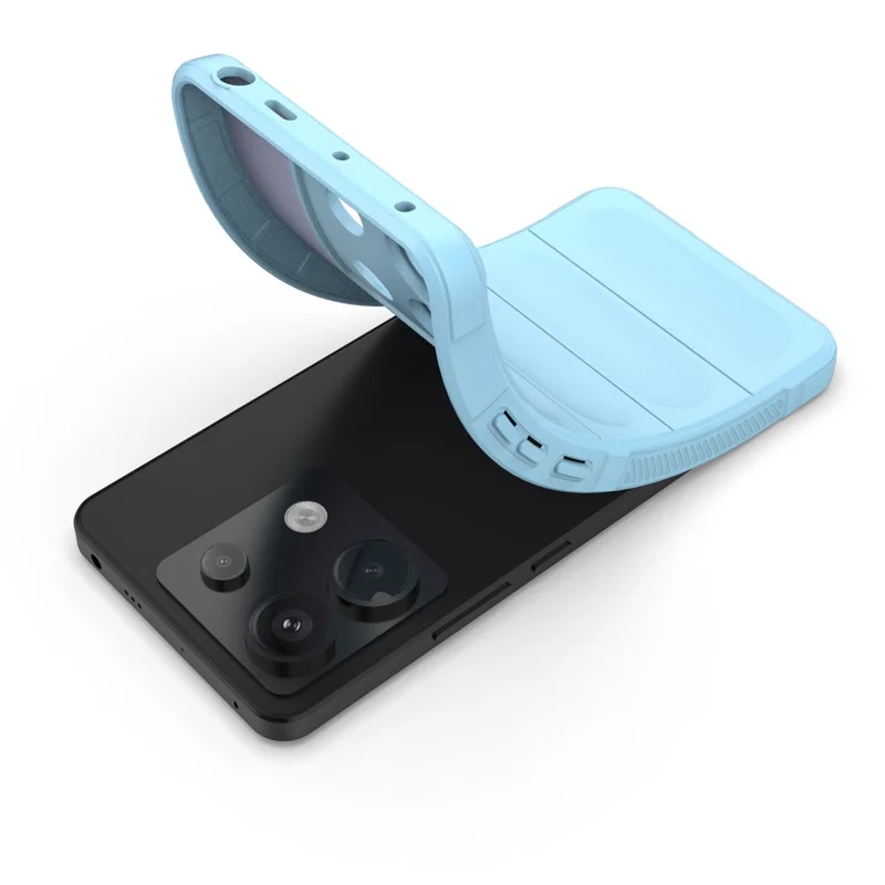 For Xiaomi Redmi Note 13 Pro 5G / Poco X6 5G TPU Case Phone Cover Drop-proof Protection - Baby Blue