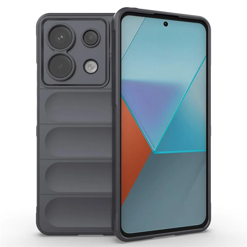 Funda de TPU para Xiaomi Redmi Note 13 Pro 5G / Poco X6 5G - Gris oscuro