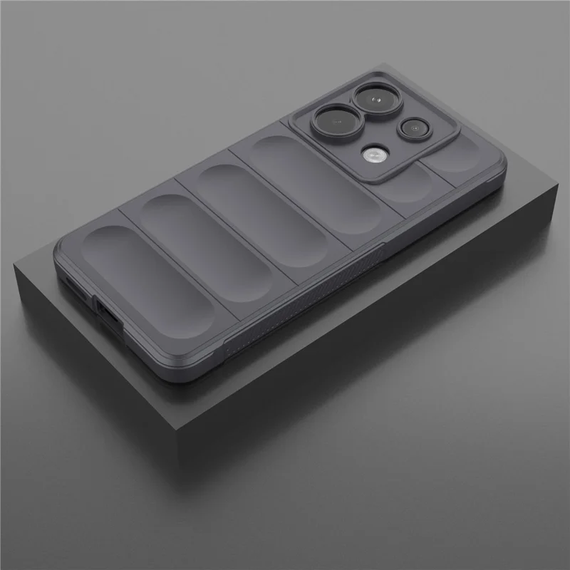 Funda de TPU para Xiaomi Redmi Note 13 Pro 5G / Poco X6 5G - Gris oscuro