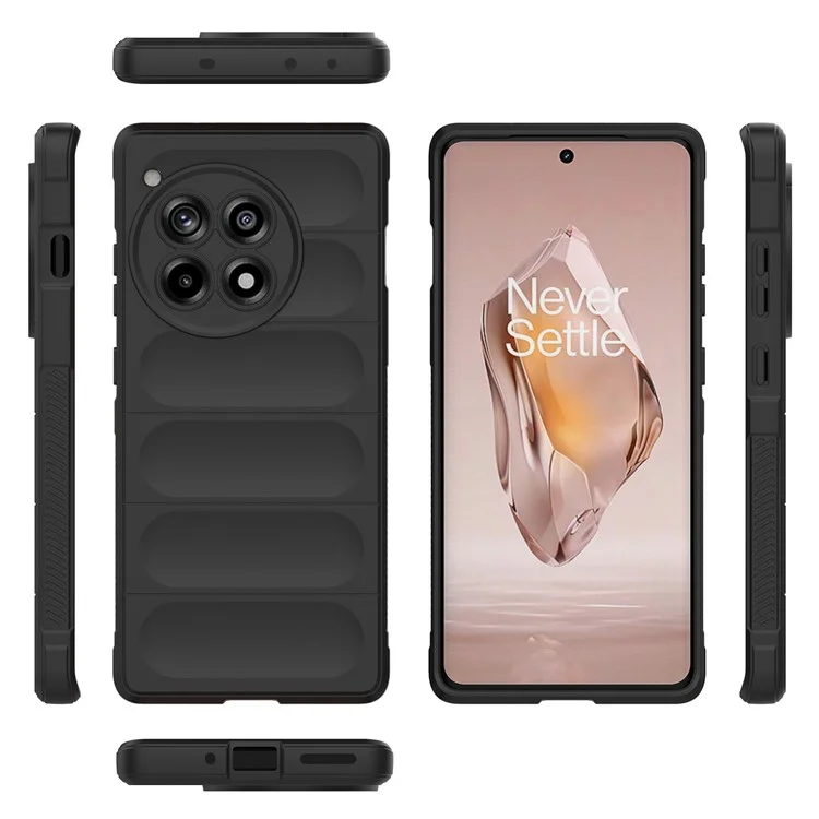 Para OnePlus Ace 3 5G / 12R 5G Case TPU Teléfono Anti-drop Tepara Del Teléfono - Negro