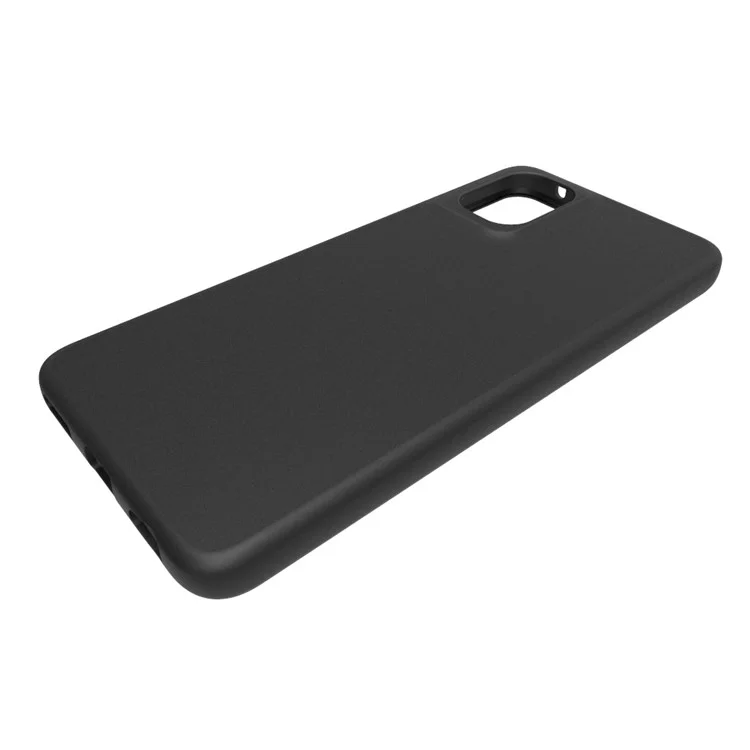 10Pcs / Pack for Motorola Moto G 5G (2024) Case Dual-sided Matte Soft TPU Phone Cover - Black