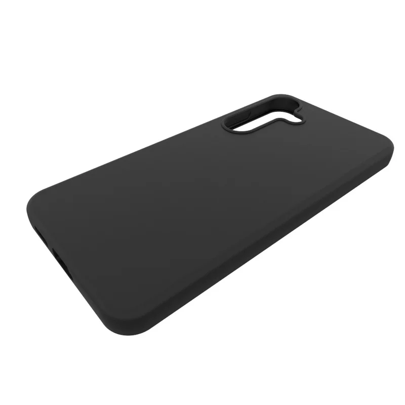 10Pcs / Pack pour Samsung Galaxy S24 Étui TPU Anti-empreintes Matte Phone Cover - Noir
