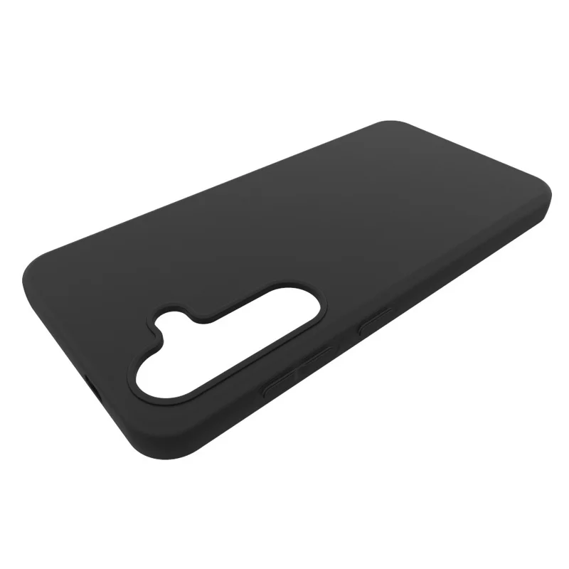 10Pcs / Pack pour Samsung Galaxy S24 Étui TPU Anti-empreintes Matte Phone Cover - Noir