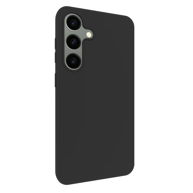 10Pcs / Pack pour Samsung Galaxy S24 Étui TPU Anti-empreintes Matte Phone Cover - Noir