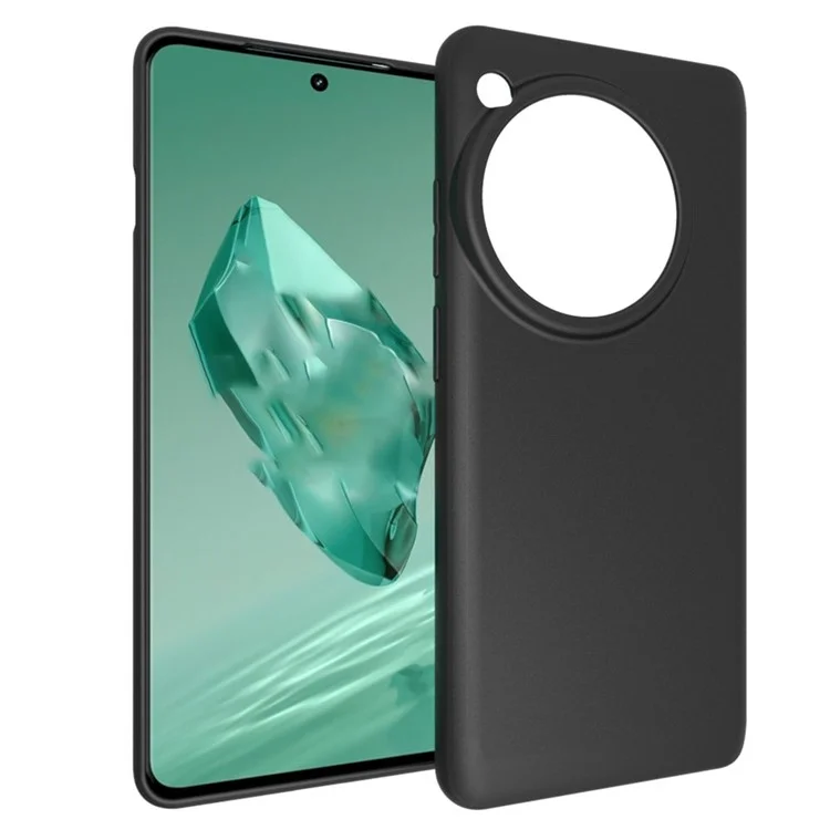 10 Por Ciento / Empaque Para OnePlus 12 5g Matte TPU Case Cubierta de Teléfono Protectora - Negro