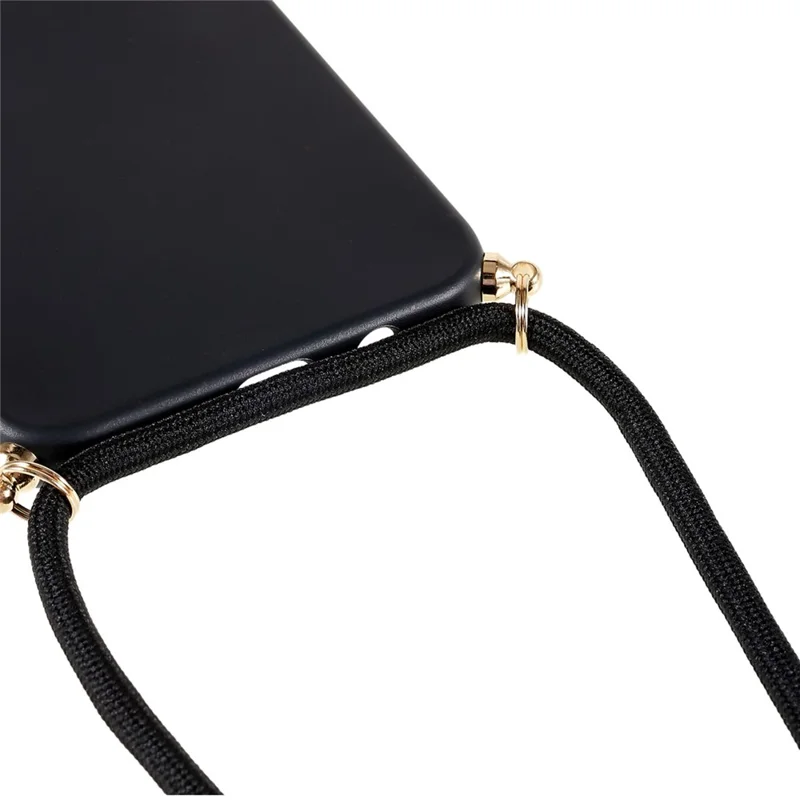 For Samsung Galaxy A05s 4G Eco Phone Case Crossbody Wheat Straw Cover Biodegradable - Black