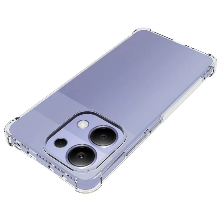 Für Xiaomi Redmi Note 13 4G Clear Phone Case Soft TPU Schockdelie -telefonabdeckung