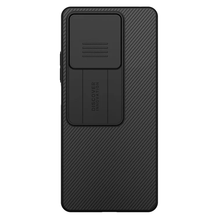 Nillkin Camshield Para Xiaomi Redmi Note 13 5G / Nota 13 5G (China) Case PC Cubierta de Teléfono Con Control Deslizante de Cámara - Negro