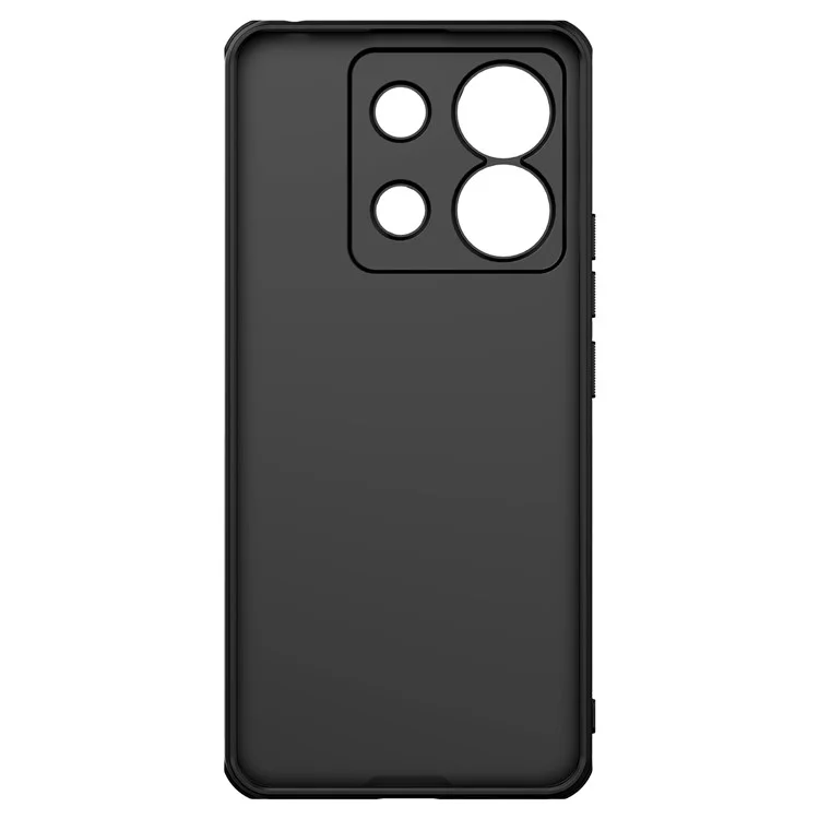 Nillkin Super Frosted Shield Pro Para Xiaomi Redmi Note 13 Pro 5G Cubierta Posterior PC+TPU Case de Teléfono a Prueba de Choques Tpu - Negro