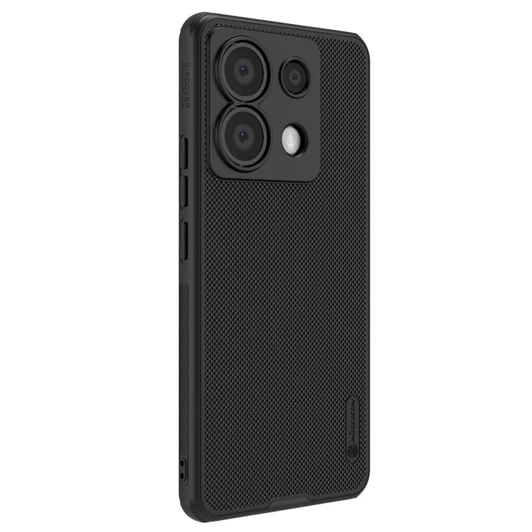 Nillkin Super Frosted Shield Pro Para Xiaomi Redmi Nota 13 Pro 5G Capa Traseira PC+TPU à Prova de Choque - Preto