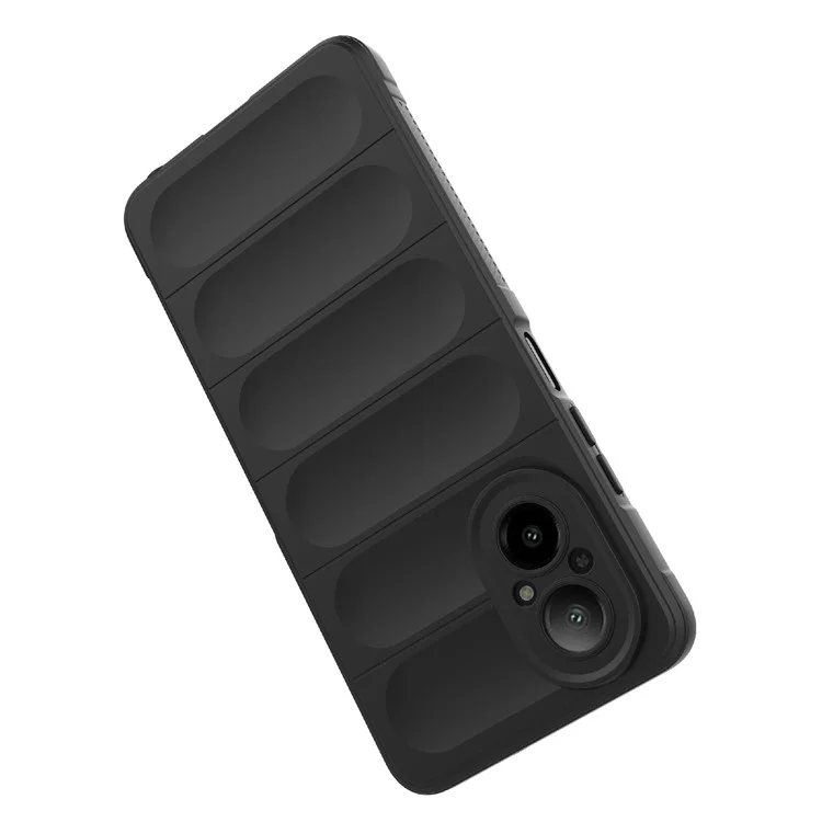 Für Realme C67 4G TPU Phone Case Precise Cutouts Kameraschutzabdeckung - Schwarz