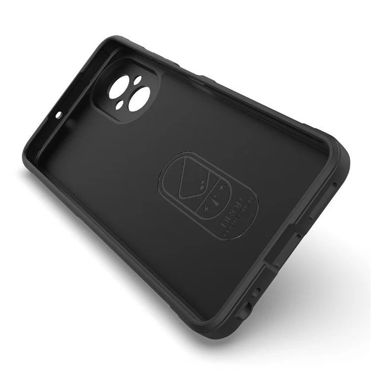 Para o Realme C67 4G TPU Case Case Cutots Tape de Proteção da Câmera - Preto