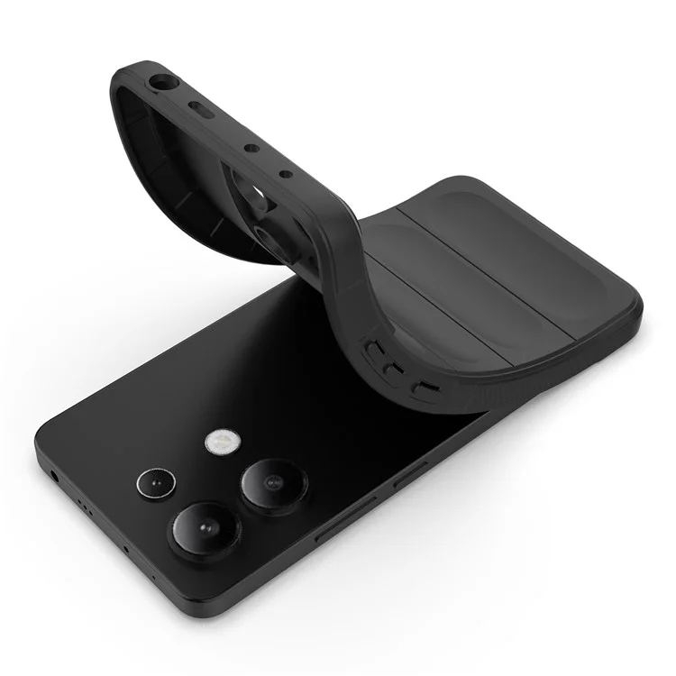 Per Xiaomi Redmi Note 13 4G Custodia per Telefono Caso TPU Resistente Protettiva - Nero