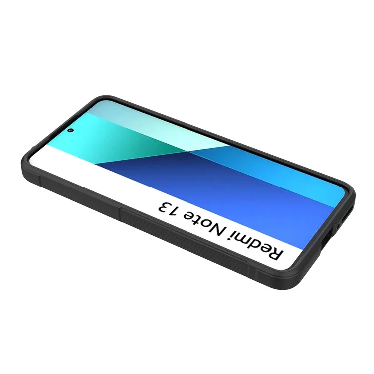 Per Xiaomi Redmi Note 13 4G Custodia per Telefono Caso TPU Resistente Protettiva - Nero