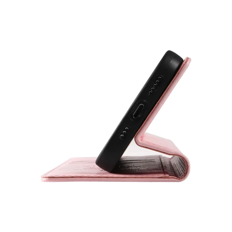 YIKATU YK-006 For Honor X8b 4G Magnetic Case Litchi Texture Stand Phone Cover - Pink