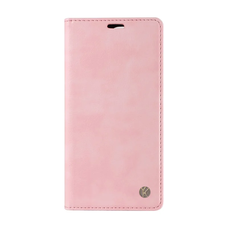 YIKATU YK-006 For Honor X8b 4G Magnetic Case Litchi Texture Stand Phone Cover - Pink