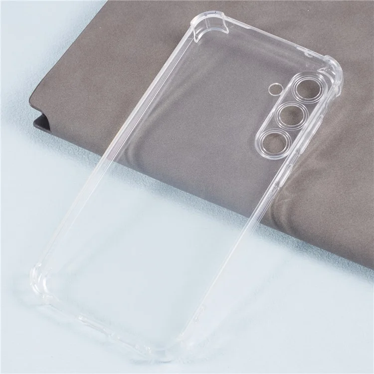For Samsung Galaxy A55 5G Clear Case Flexible TPU Smart Phone Cover