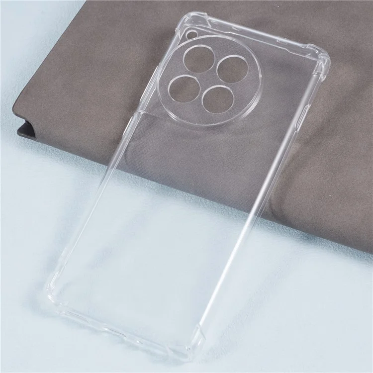 For OnePlus Ace 3 5G / 12R 5G Clear Case TPU Reinforced Four Corner Cover