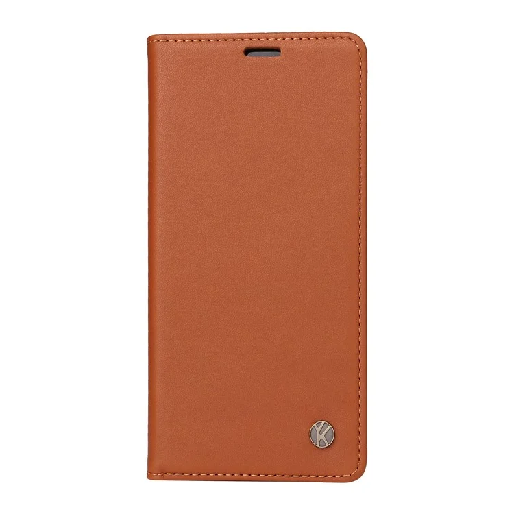YIKATU YK-001 Per Honor X7b 4G / 90 Custodia per telefono cellulare Smart Chiusura magnetica in pelle PU + copertura TPU - Marrone
