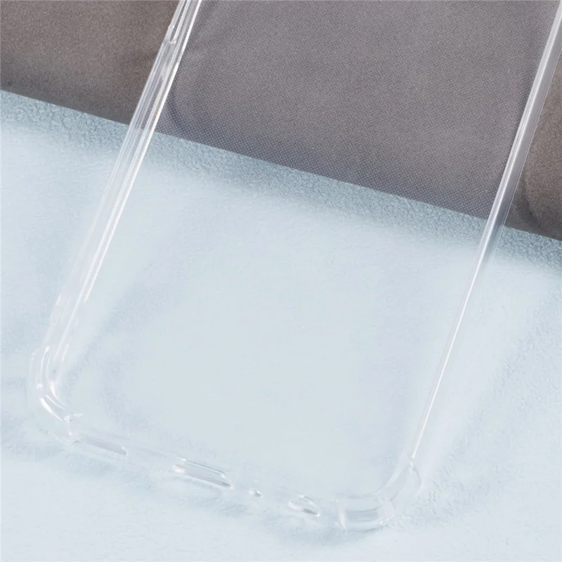 For Samsung Galaxy A24 4G (162.1 x 77.6 x 8.3mm) Clear Case Enhanced Four Corner TPU Protective Cover