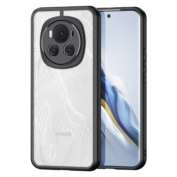DUX DUCIS Aimo Series For Honor Magic6 5G Matte Case PC+TPU Cover (REACH Certification) - Black