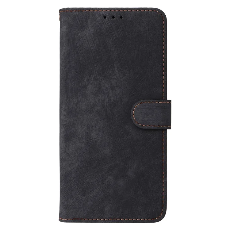 For Sony Xperia 5 Wallet Cell Phone Case RFID Blocking PU Leather Phone Stand Cover - Black