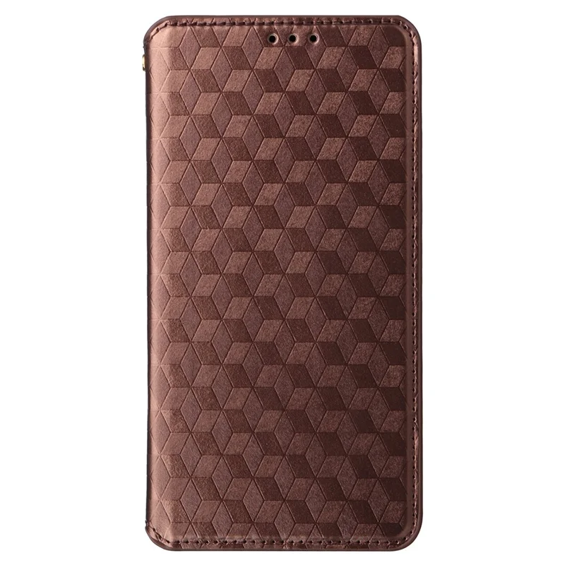 For ZTE Blade V41 Smart / Blade A72s / Optus X Max Leather Case Wallet Stand Phone Cover - Brown