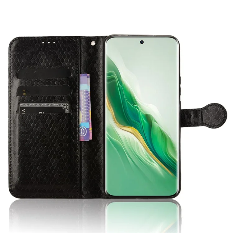 Étui en cuir pour téléphone Magic6 5G For Honor - Noir